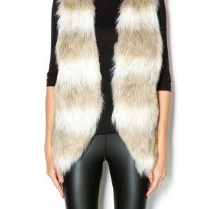 THESE THREE BOUTIQUE Oversized Fur Vest